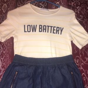 ZARA KNIT TOP | SIZE S |